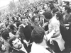 Enrico Berlinguer a Mirafiori, con Piero Fassino