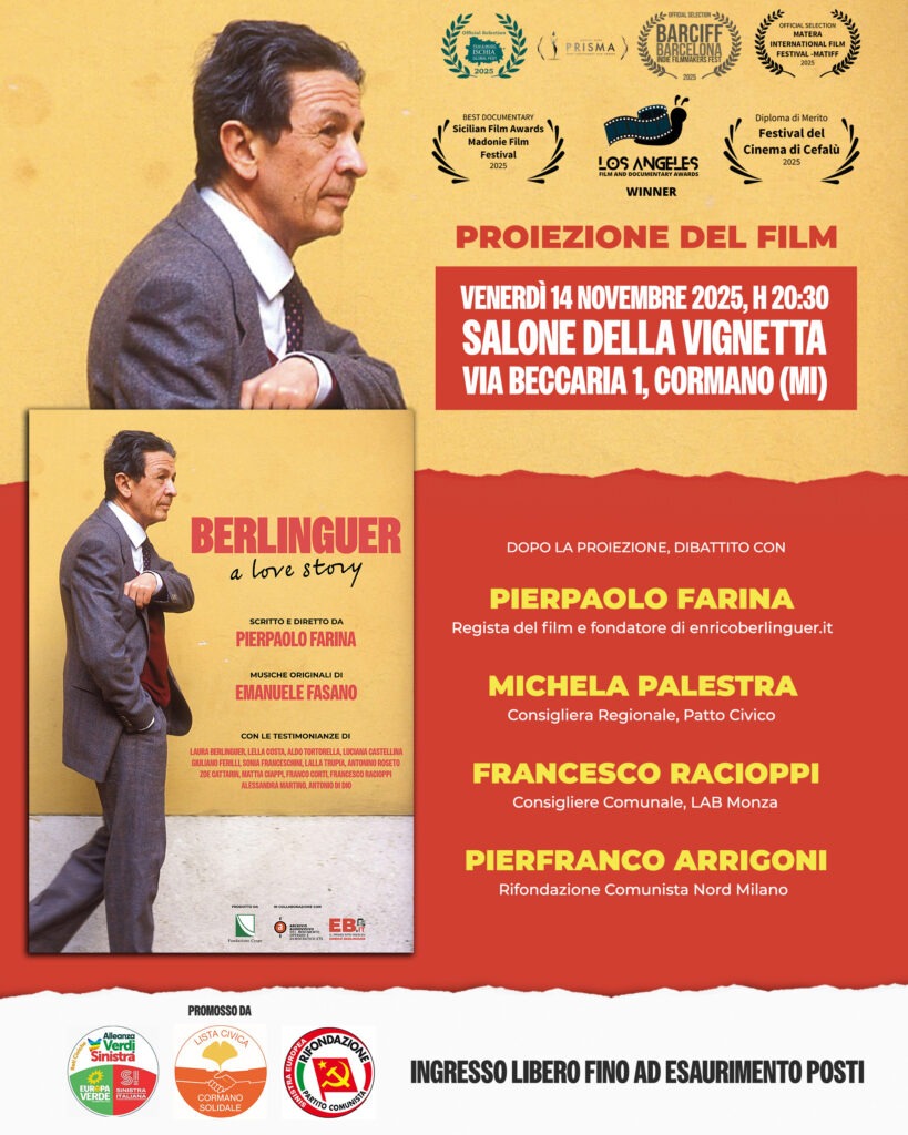 cormano berlinguer a love story