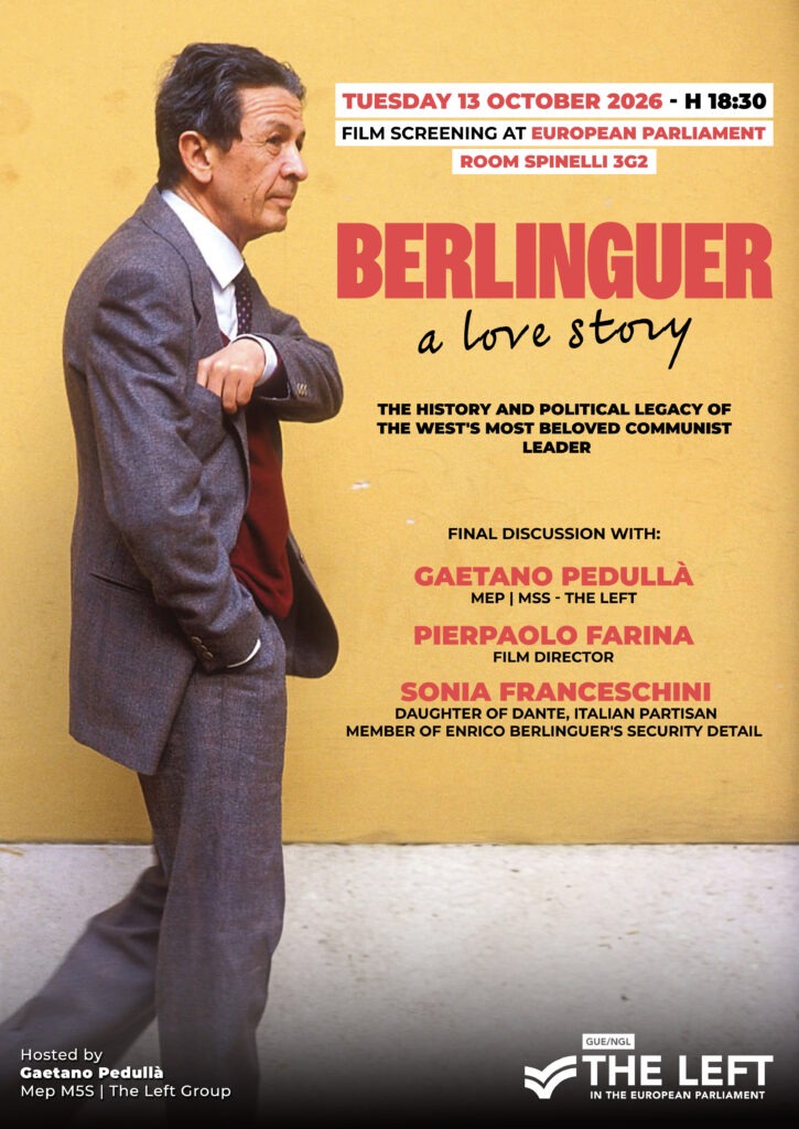 parlamento europeo berlinguer a love story