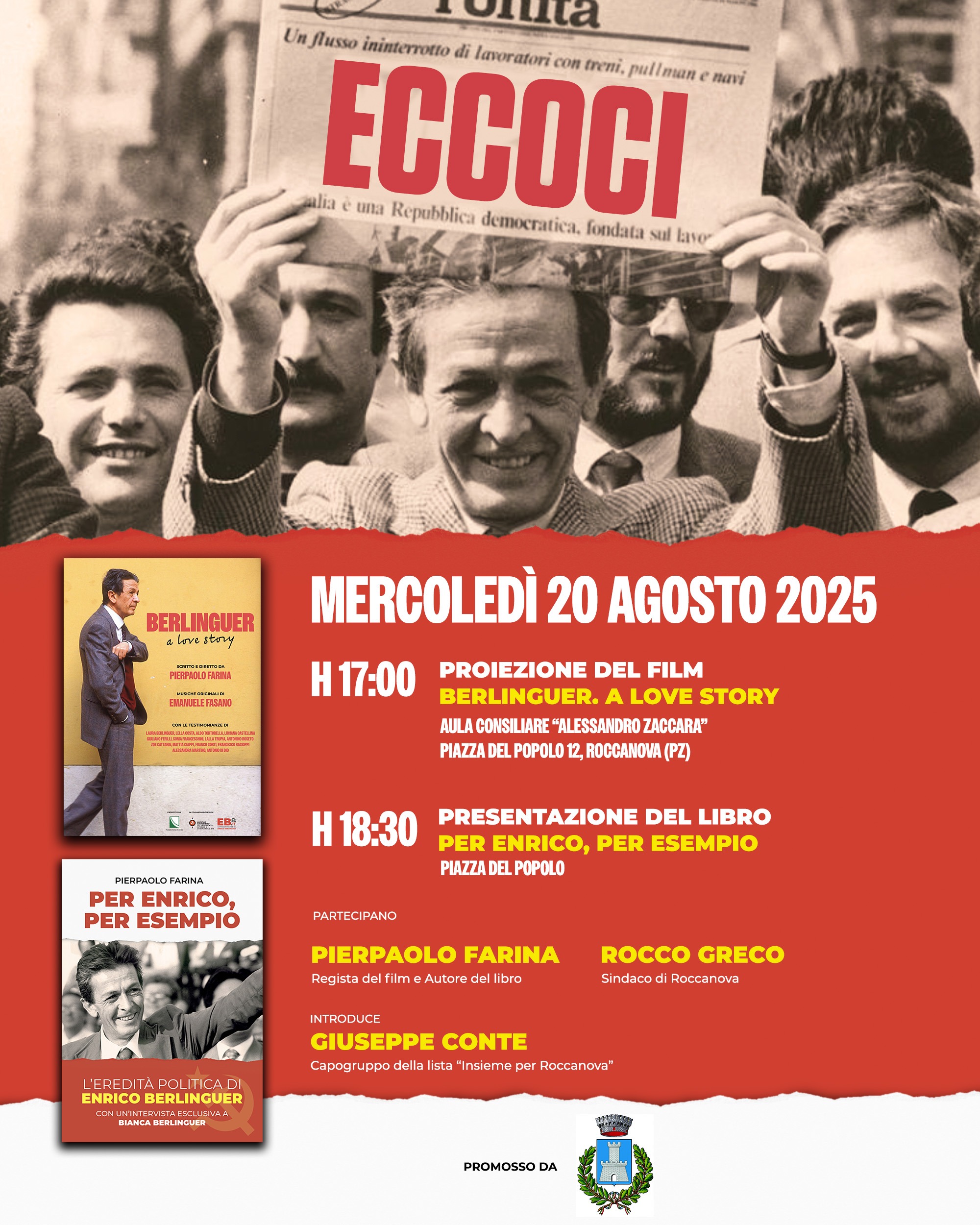 Roccanova Enrico Berlinguer