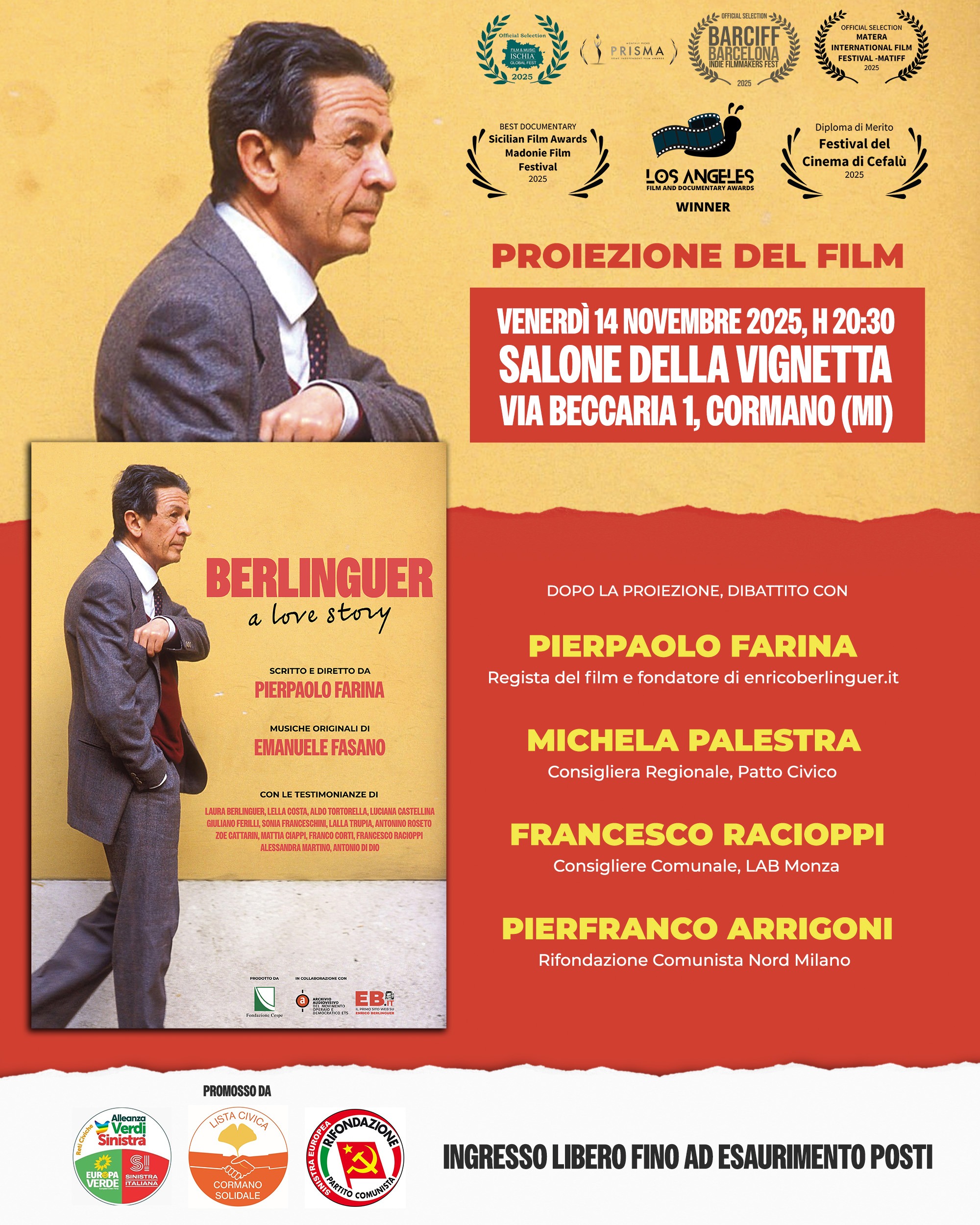 cormano berlinguer a love story