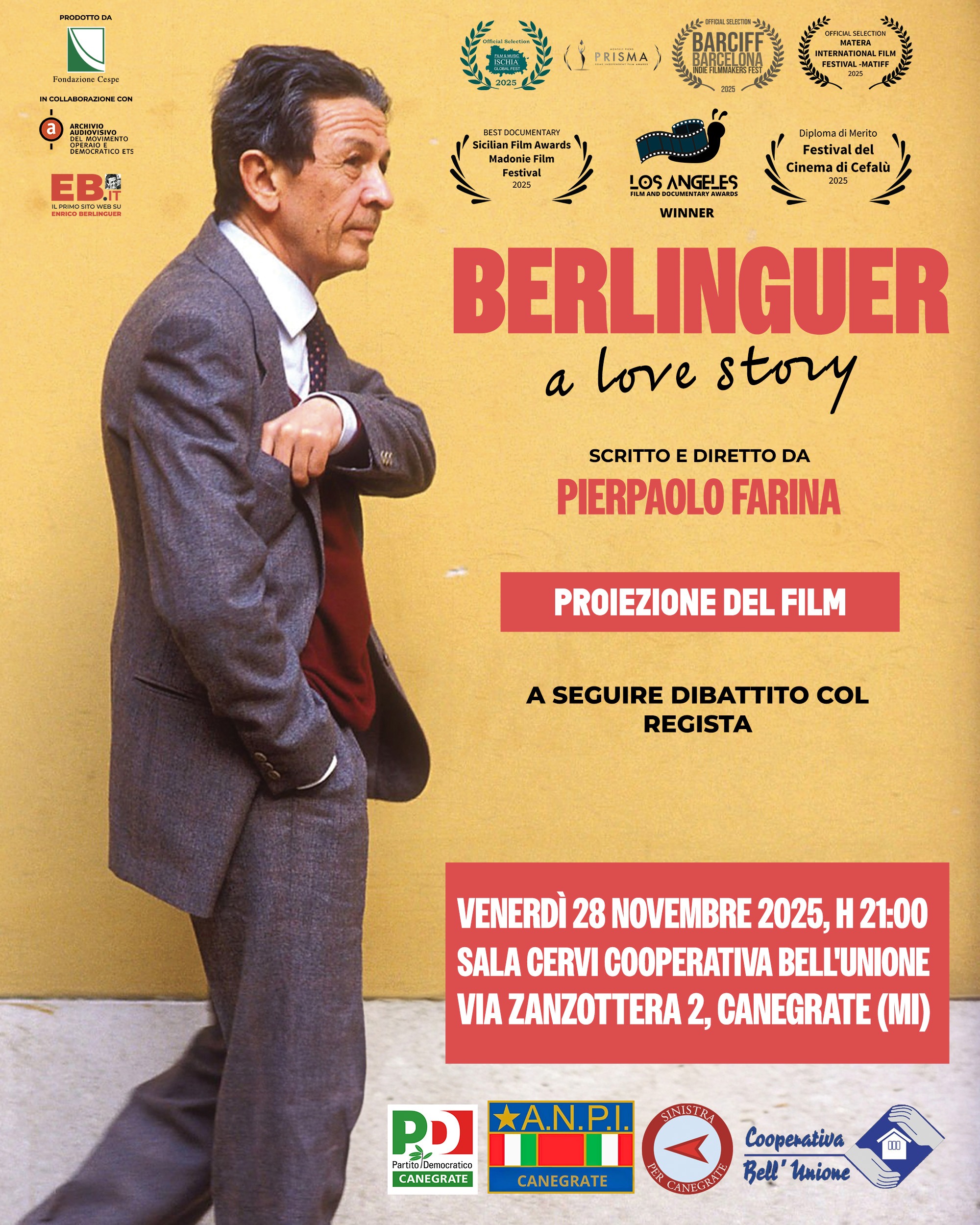 Canegrate Berlinguer a love story