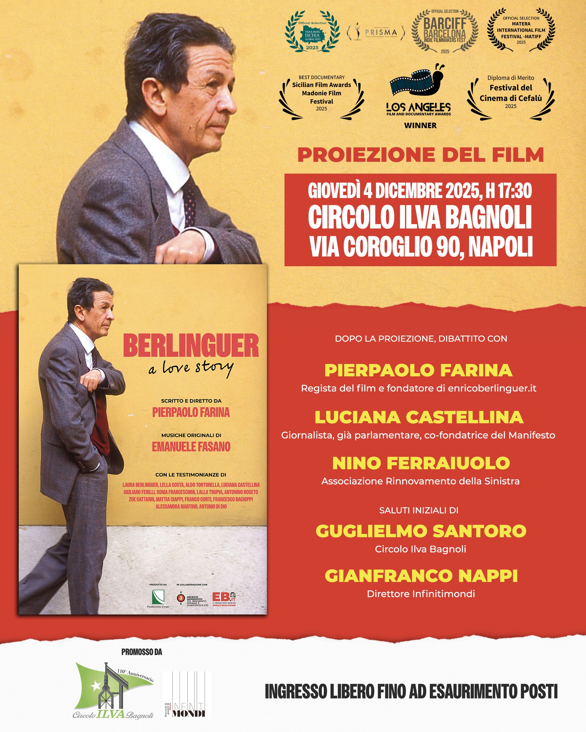 Napoli Berlinguer a Love Story