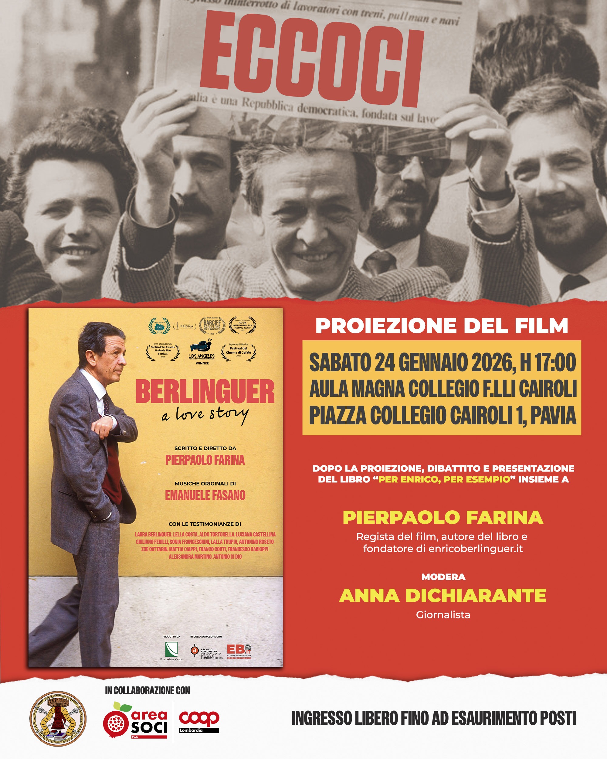 Pavia Berlinguer a Love Story