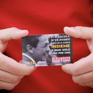 tessera sostenitore 2026 berlinguer qualcosa di sinistra