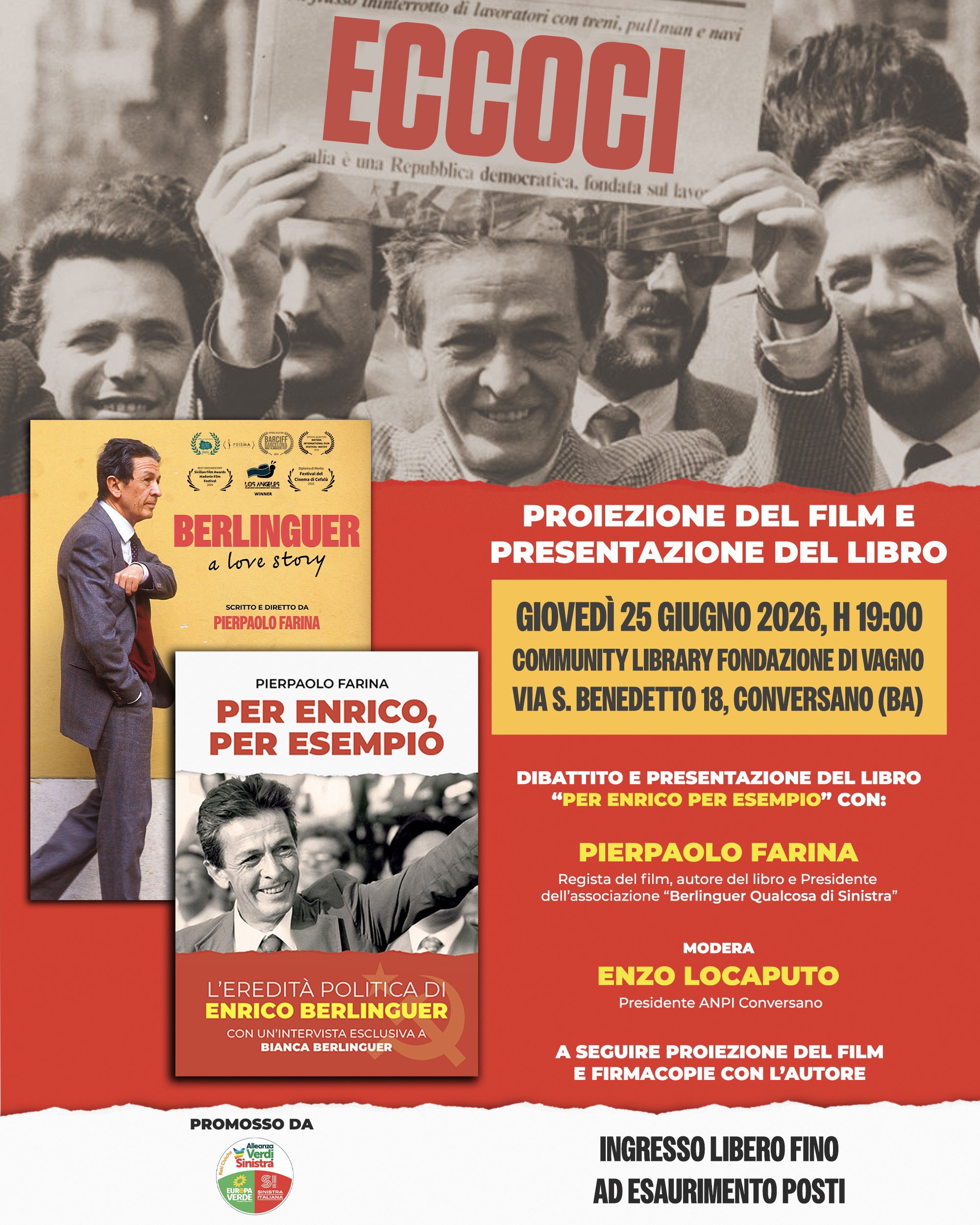 conversano berlinguer a love story