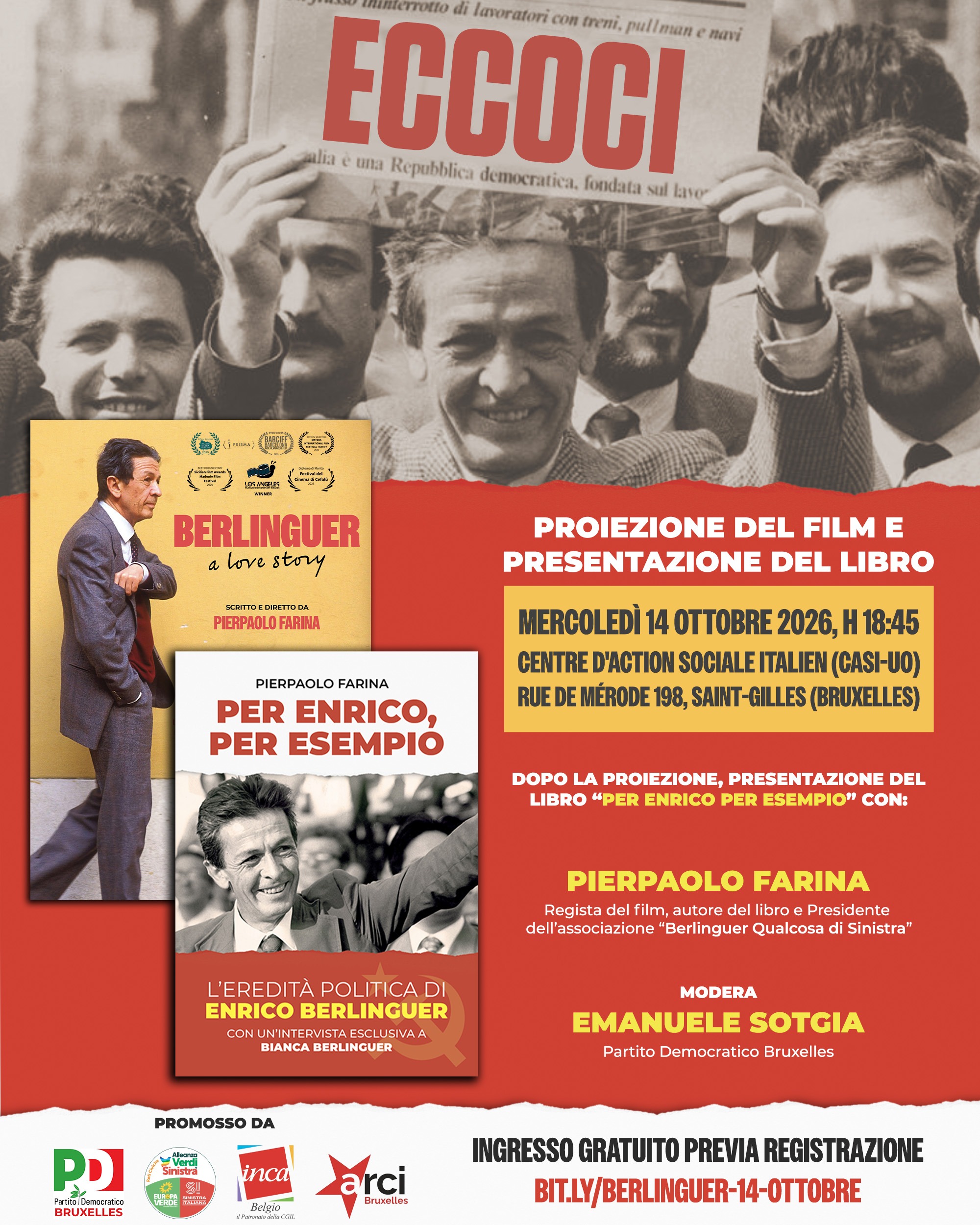 Bruxelles berlinguer a love story